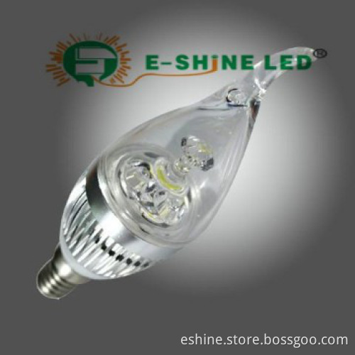 New 1W 3W 5W Dimmable LED Candle Light Certificated E14/E27